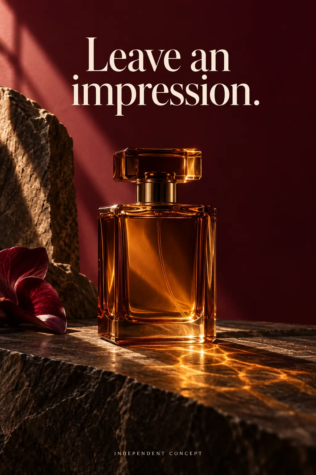 Independent fragrance campaign concept